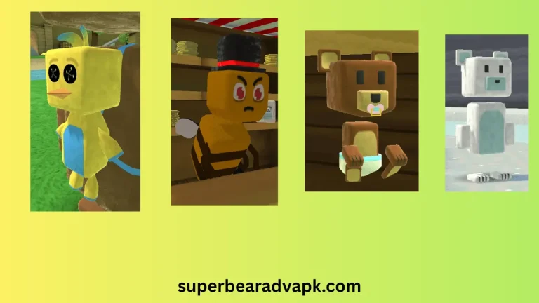 Exploring All The Unique Characters Of Super Bear Adventure Exploring All The Unique Characters Of Super Bear Adventure, Shicka, Maybee, Giant House,Bears, Snow Valley, Bears