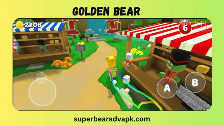 Super Bear Adventure Mod APK Old Versions - Unlimited Money & Health Super Bear Adventure Golden Bear Old version