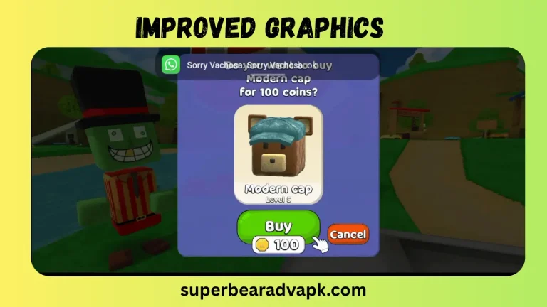 Super Bear Adventure Mod APK iOS - iPhone | Free Download improved ios graphics of Super Bear Adventure