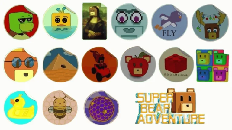 How To Get All Stickers In Super Bear Adventure—2025 Guide All hidden stickers in Super Bear Adventure