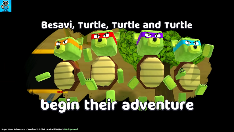 Features of Super Bear Adventure smooth controls meet with cute characters